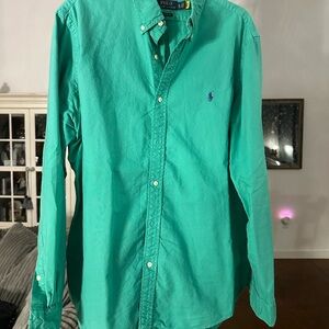Polo by Ralph Lauren Men's Green Shirt